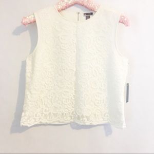 Chelsea 28 | Lace Front Ivory Tank